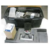 Poly Tool Box w/ Large Mix Of Tools & Hardware