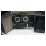 Vtg Sony TC-270 Reel To Reel w/ Speakers
