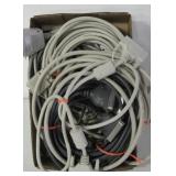 Lot Of Assorted Computer Cables