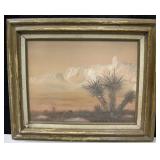 Signed D. Brannon S.W. Framed Oil On Canvas Art