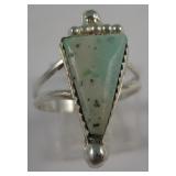 Southwest / S.S. Cerrillos Turquoise Ring