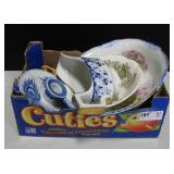 Vintage Blue & White & Other Americana Porcelain