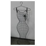 Mannequin Form Wire Scarf & Hat Hanger, 47"Hx17"W