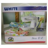 White Co Sew E-Z Electric Sewing Table Top Machine