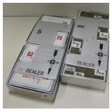 2 Sets of 4 J-R Aluminum Card Bridge Boards