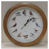 Ornithology / Bird Watcher Battery Kitchen Clock