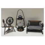 Various Copper Washed Miniature Table Top Items