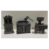 Various Copper Washed Miniature Table Top Items