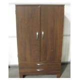 Wooden 3 Shelf & 2 Drawer / Entertainment Cabinet