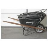 True Temper Co Wheel Barrow w/ Multiple Water Hose