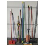 Various Cleaning Tools, Mobs, Brooms & More