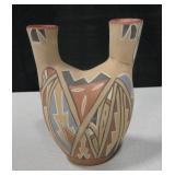 Signed Jemez N.A. / S.W. Wedding Vase w/ No Bridge