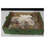 Various Desert Rose, Petrified Wood & Minerals