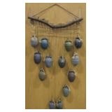 13 Painted Terracotta Hanging Wall Art Jars