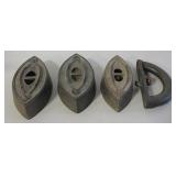 3 SAD Irons & Handle-Handle Doesn