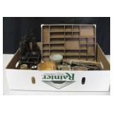 VNTG Wood Organizer, Plates, Bottles & More