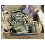 Various Military Backpacks, Bags, Belts & More