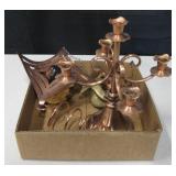 Various Gregorian Copper Candle Holders & More