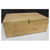 Vintage Canadian Kishman Fish Co. Wood Crate