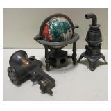 Various Copper Washed Miniature Table Top Items