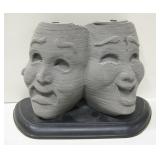 MB Co 3D Layer Art Puzzle Comedy/Tragedy Sculpture