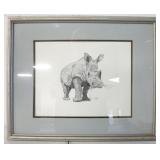 22" X 17.75" Framed Dave Carter Art