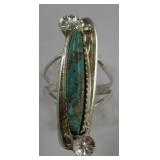 Sterling Silver Utah Turquoise SW Ring
