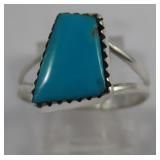 Sterling Silver & Turquoise SW Ring