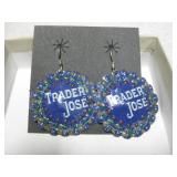 Trader Jose Tourist Tin Fiesta Round Earrings