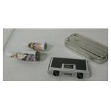 Binoculars, Razor, Pipe Heads