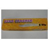 16.5" Bear Tracker Bowie Knife & Wood Handle