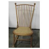 Vintage Country Style Rocking Chair, 34"H