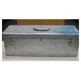 Vintage Aluminum Plumber Tool Box & More