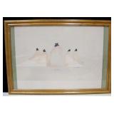 1988 Original Signed Neosho Watercolor S.W. Art