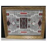 Framed Southwest Style Rug Art Print