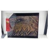 Large Mounted Arial Photograph - Snake Country