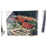 Red Roof Large Mounted Photograph - New Mexico