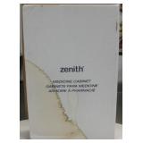NIB Zenith Co. Framed S.S. Recess Med. Cab. Mirror