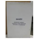 NIB Zenith Co. Framed S.S. Recess Med. Cab. Mirror