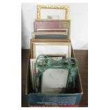 Lot of Various Vintage Framed Art & Picture Frames