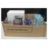 Glass & Ceramic Vases, Goblets, Glasses and More