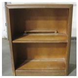 Vintage Wooden Table Top 2-Shelf Display Cabinet