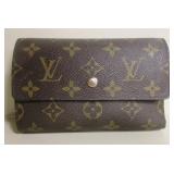 VNTG Louis Vuitton Brown Canvas Purse / Clutch