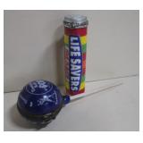 Ceramic Life Savers & Tootsie Pop Pill Form Boxes