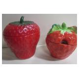 Villeroy & Boch Strawberry Form Jam & Candy Jars