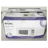 Rival Co. Microwave Oven 10.2" x 17.3" x 2.9"