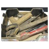 Box Lot of Assorted Tools