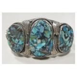Sterling Silver & Turquoise Bracelet