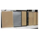 Lot Of 6 Poster Frames - Largest Is 27" x 39"