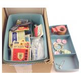 Vintage Miscellaneous Sewing Clips, Buttons & More